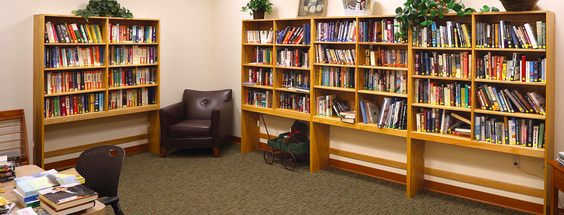 The Library at Nursing Home in Menomonie, Wisconsin